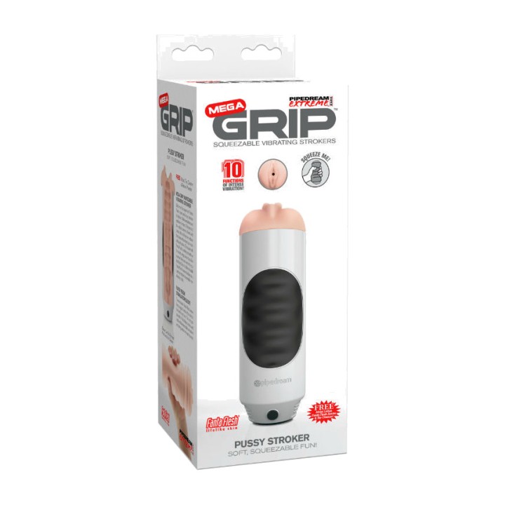 PIPEDREAM Vaginal vibrator with 10 vibration modes EXTREME