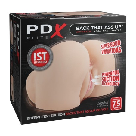 simulător vaginal și anal realist cu vibrație pdx elite back that ass up