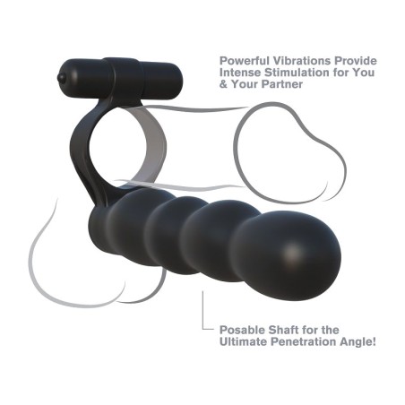 moldable double penetration vibrator ring fantasy c-ringz