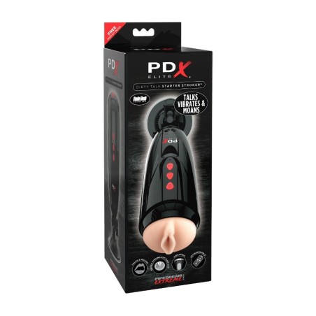 stimulateur vaginal avec voix pdx elite dirty talk starter stroker
