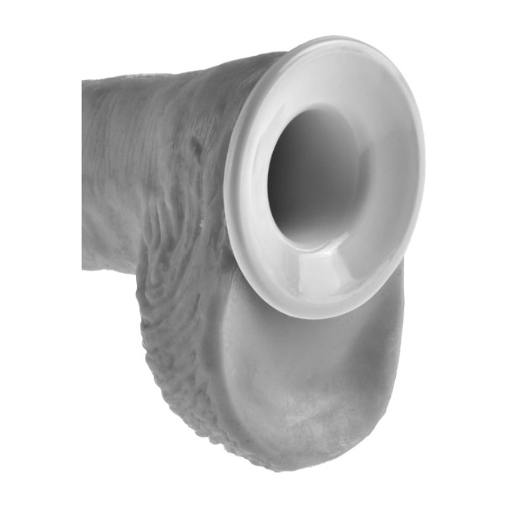PIPEDREAM Strap-on com dildo vazio e tirantes KING COCK 25,5