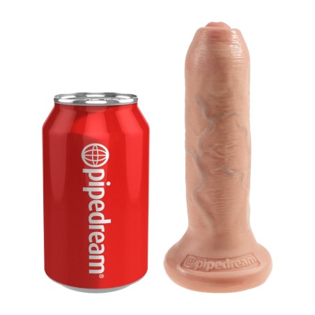 realistic dildo with foreskin king cock 15 cm