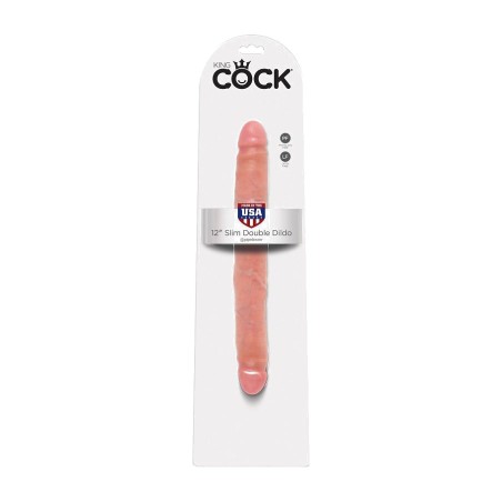 double-ended slim dildo king cock 30 cm
