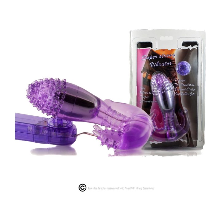 BAILE Vaginal och anal stimulatör med vibration