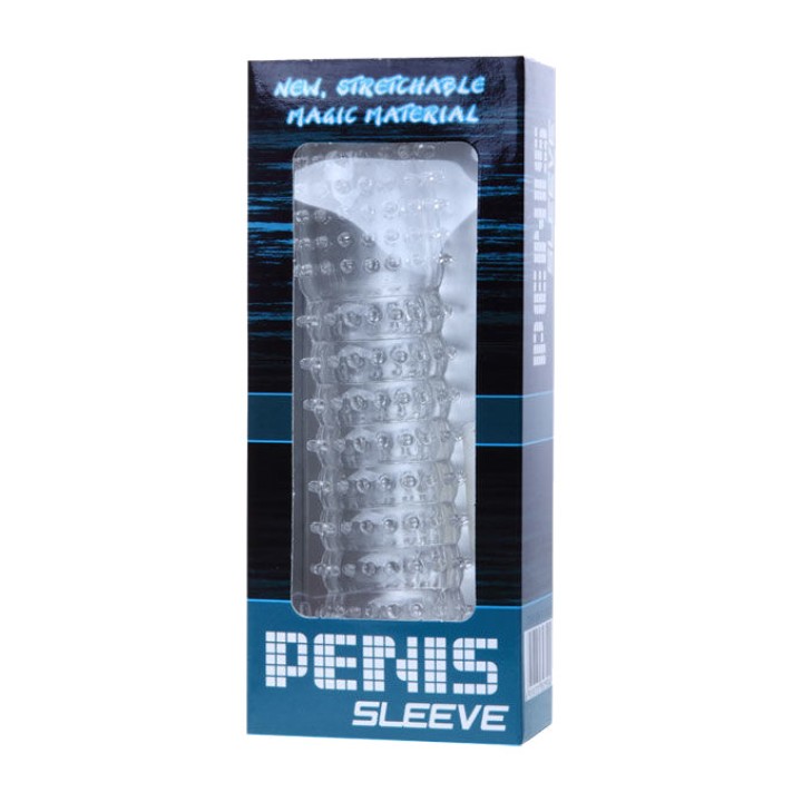 BAILE Couvre-pénis avec points stimulants 14 CM