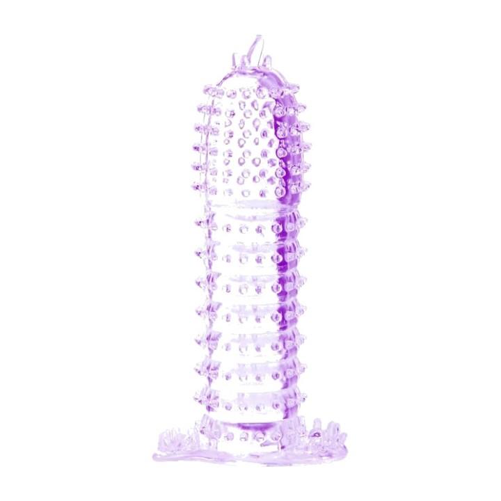 BAILE Funda para el pene con puntos estimulantes 14 CM