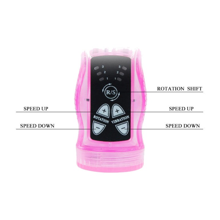 BAILE Mini vibrátor s králíkem INTIMATE LOVER D24-194026