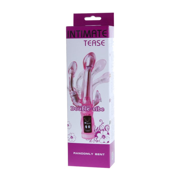 BAILE Flexibilný vibrátor s analým stimulátorom D34-194023