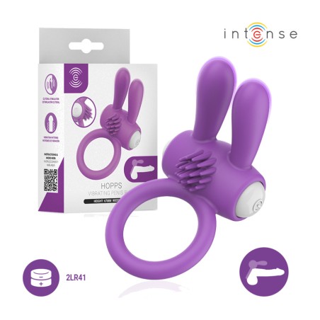vibrationserring für den penis mit klitoristimulation hopps