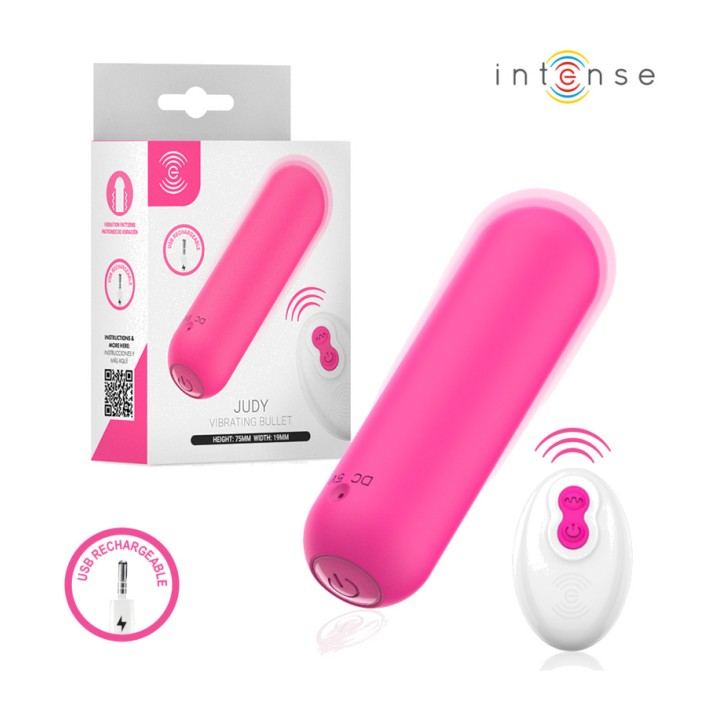 INTENSE Vibrateur rechargeable avec télécommande JUDY
