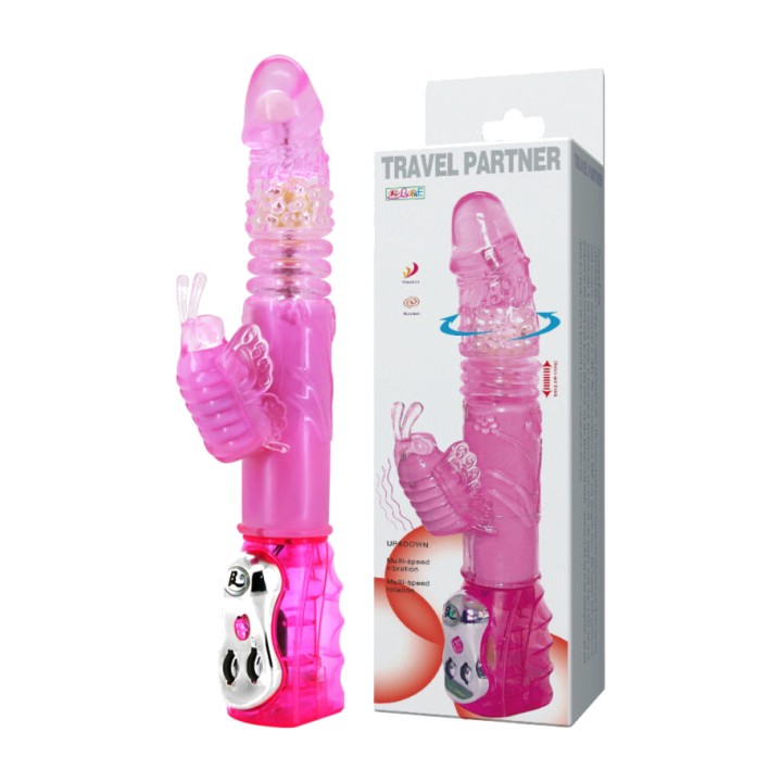 BAILE Rotating rabbit vibrator with up and down motion