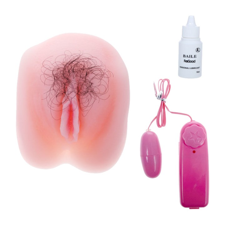 BAILE Mandeldild med vibrerende vagine ANTHEA MAGIC FLESH
