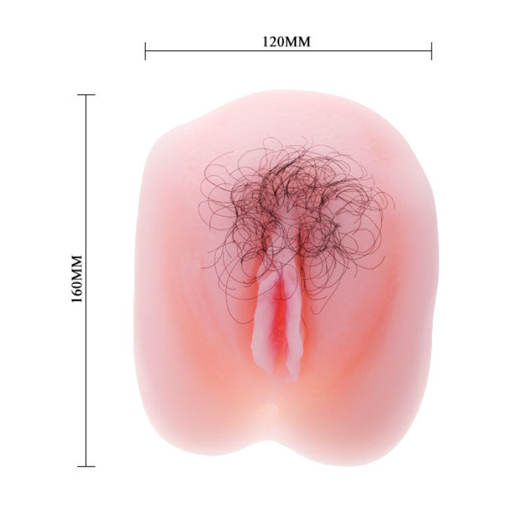 BAILE Mandeldild med vibrerende vagine ANTHEA MAGIC FLESH