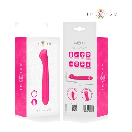 vibrador flexível com 10 vibrações na caixa modelo 2 paty 19 cm