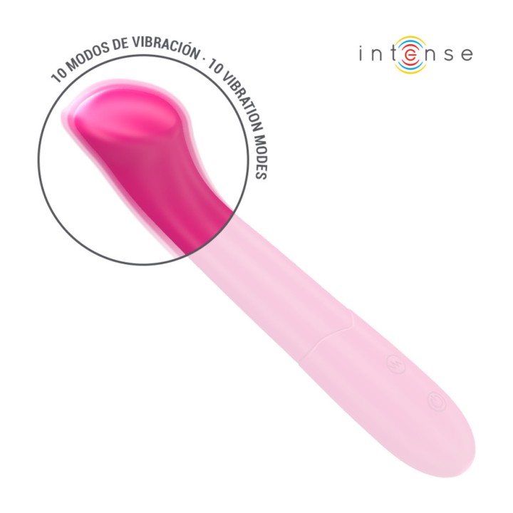 INTENSE Flexibilní vibrátor s 10 vibrací v krabičce model 2