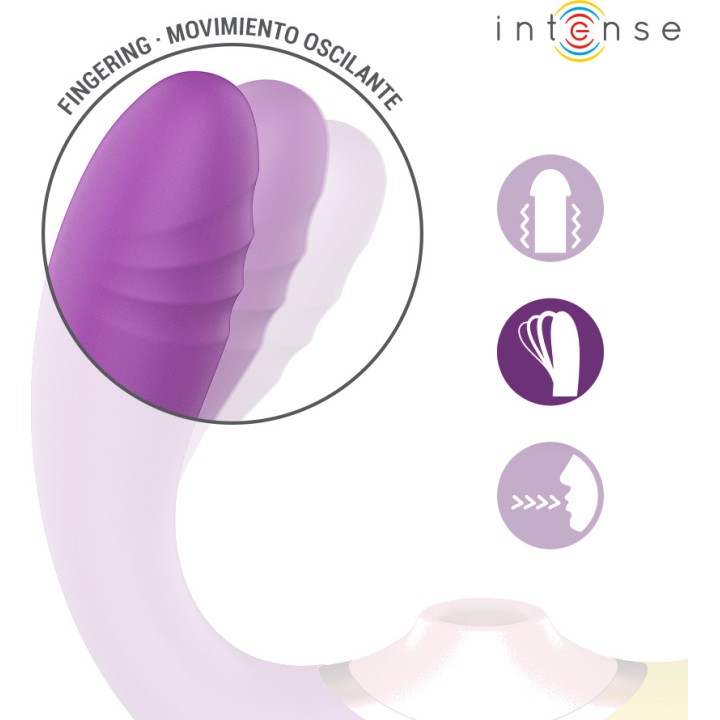 INTENSE 3-in-1 zuiger- en vibratoronderdeel WILLOW D-245699