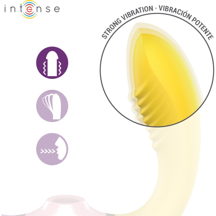 INTENSE 3-in-1 Suction and Vibration Stimulator WILLOW