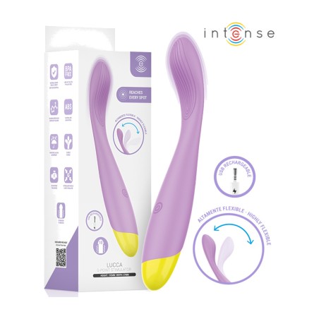 stimulateur de point g flexible rechargeable par usb lucca