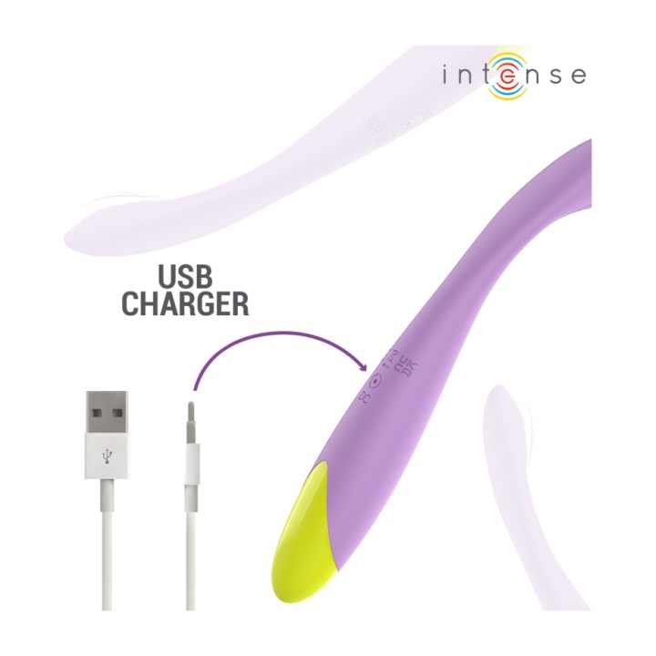 INTENSE Flexibele G-punt stimulator met USB-ope Laden LUCCA