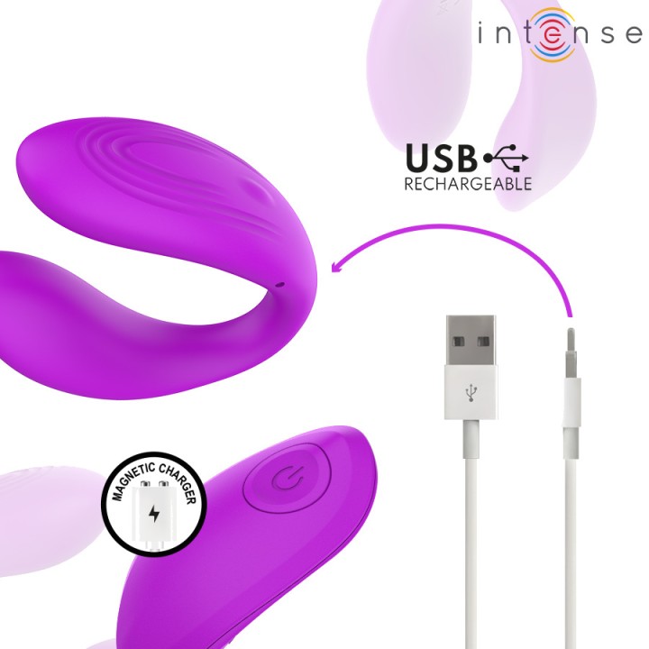 INTENSE Klampstimulator med vibration NORA D-245691VAR