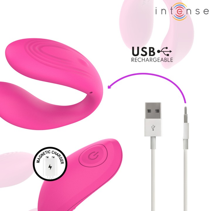 INTENSE Klampstimulator med vibration NORA D-245691VAR
