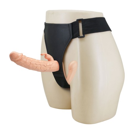 arnés strap-on hueco de doble penetración charlotte