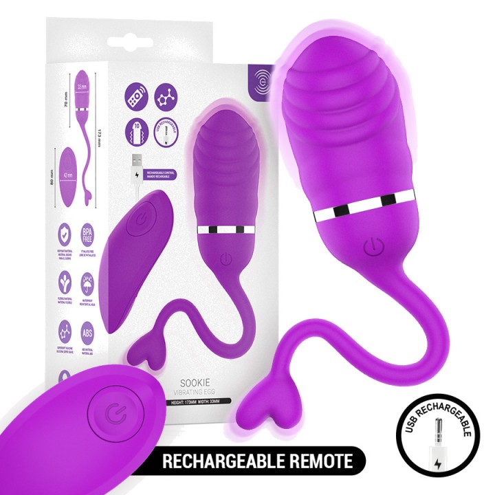 INTENSE Vibrating egg with remote control SOOKIE D-245693VAR