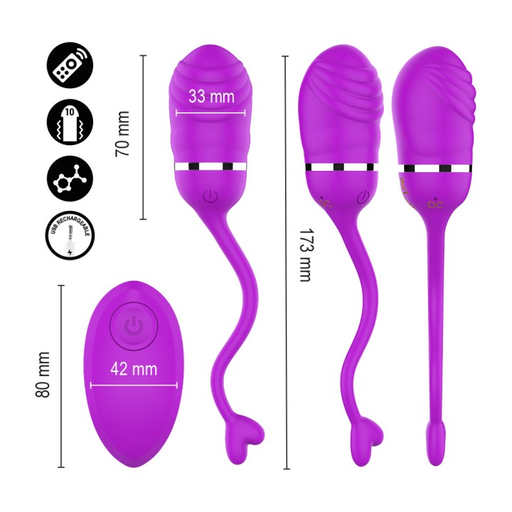 INTENSE Táncsóly vibrátor távvezérlővel SOOKIE D-245693VAR