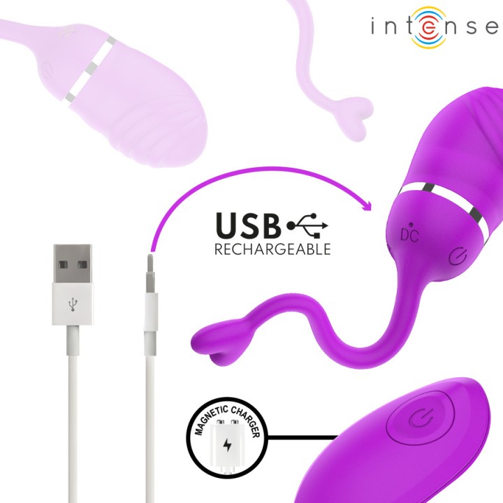 INTENSE Ovală vibratoare cu comandă remote SOOKIE