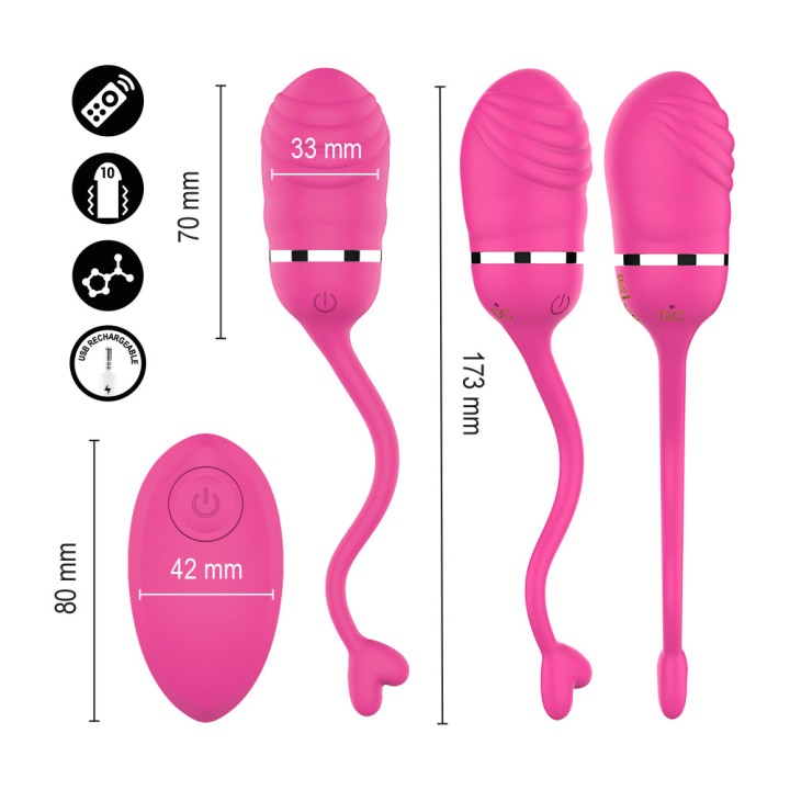 INTENSE Vibrating egg with remote control SOOKIE D-245693VAR