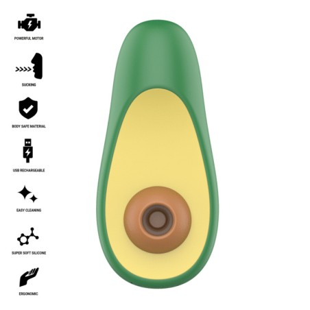 aspirapleasure a forma di avocado per il clitoride waki