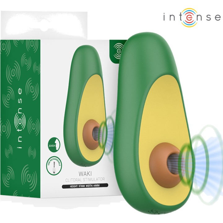 INTENSE Avocadoformig sugnadare för klitoris WAKI D-245678