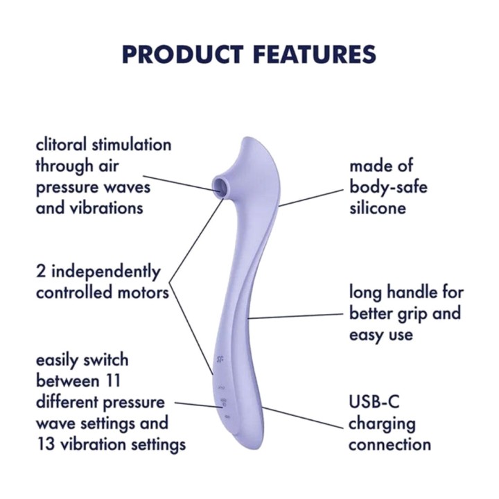 SATISFYER Suctionovací kladka s vibrací EASY LOVER D-245670