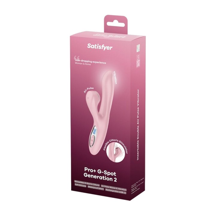 SATISFYER Klitoris- och G-punktsstimulator PRO+ G-SPOT