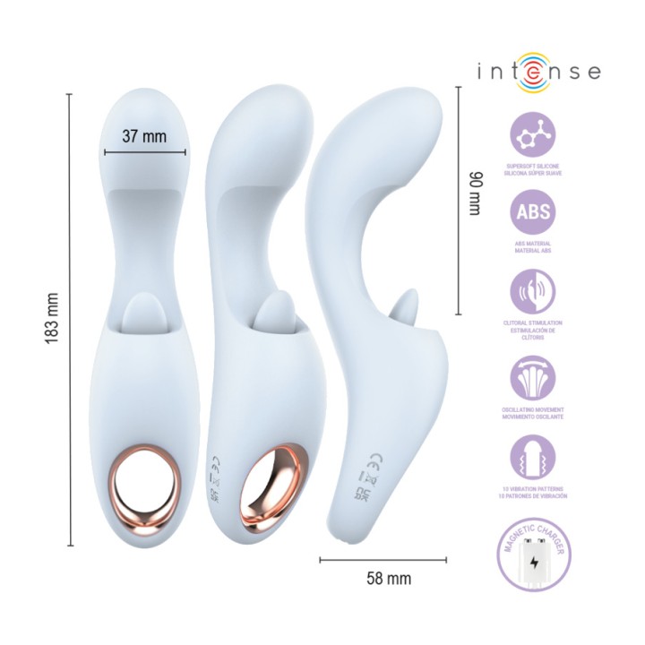INTENSE Mehrfuncționaler Stimulator mit Vibration und