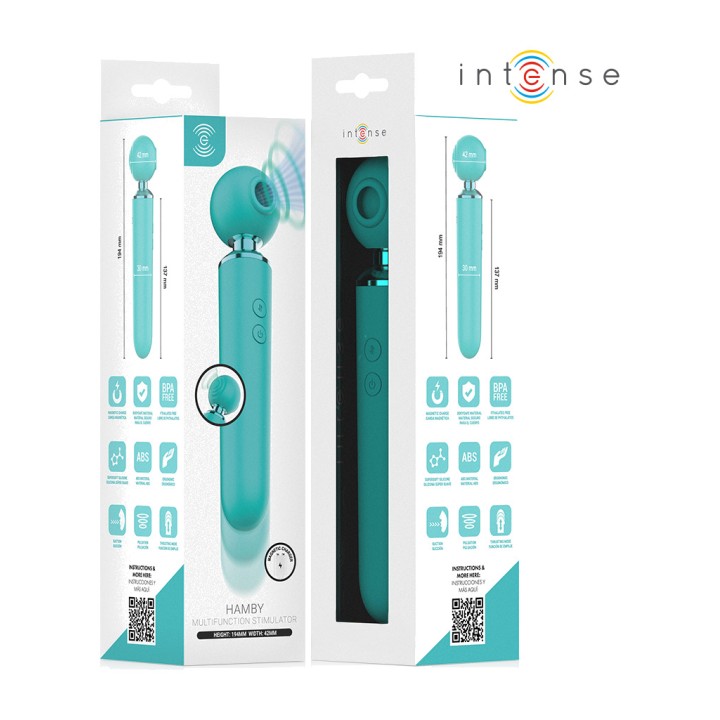 INTENSE Multifunction stimulator with suction and vibration