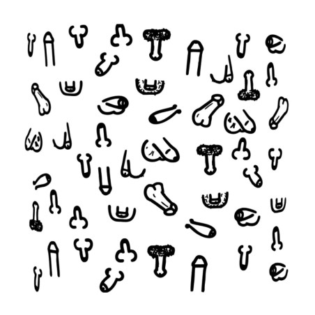 set de 10 podgăiri pătrate cu penis diablo picante