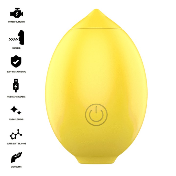 INTENSE Lemon-shaped clitoral suction device MONI D-245679