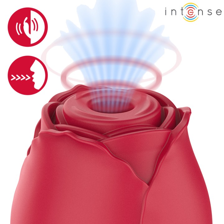 INTENSE Aspirateur de clitoris à ondes en forme fleur