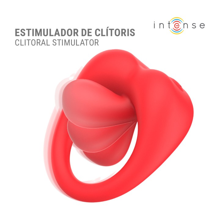 INTENSE Vibrating ring for the penis with clitoral