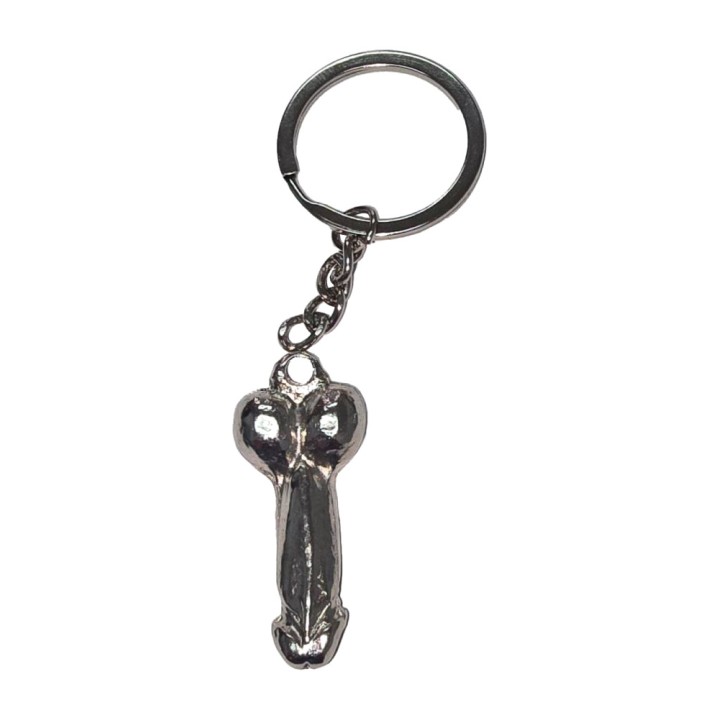 DIVERTY SEX Metal keychain in the shape of a penis DIABLO