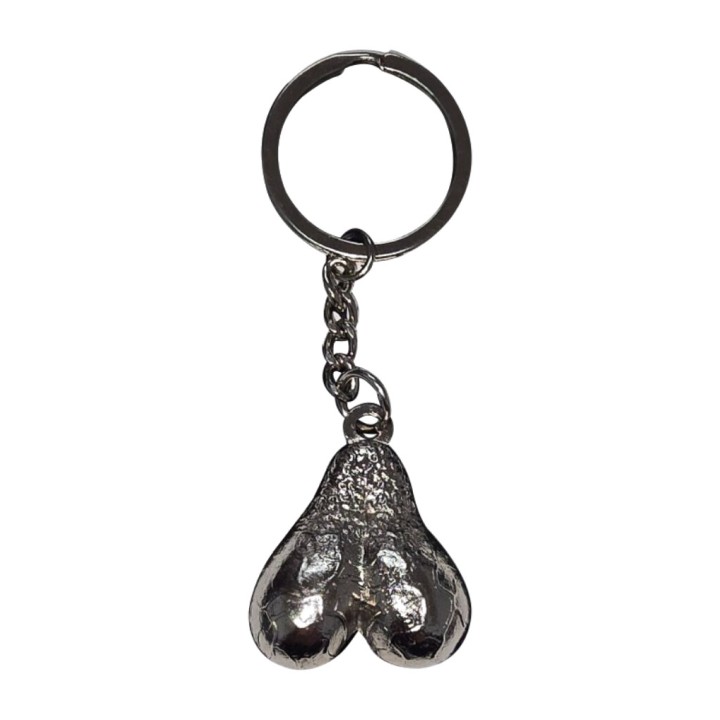 DIVERTY SEX Metal keychain in the shape of eggs DIABLO
