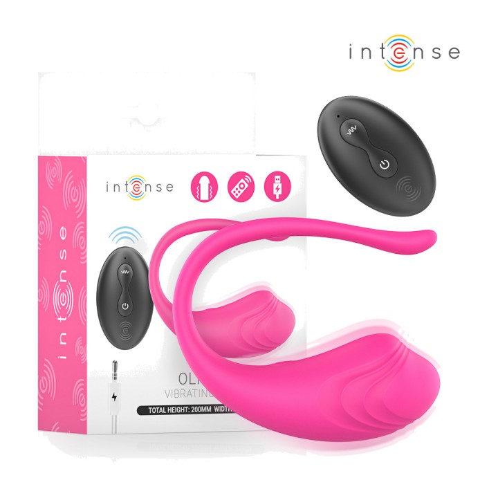 INTENSE Oeuf vibrant avec télécommande OLIVIA D-245385VAR