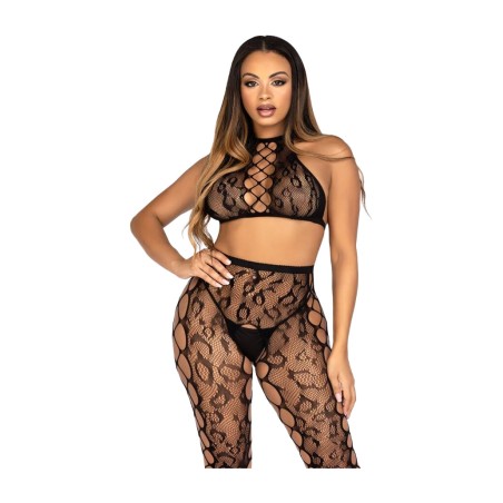 crop top y medias sin entrepierna 89372