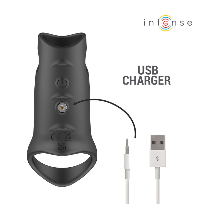 INTENSE Adjustable vibrating ring for the penis model 12