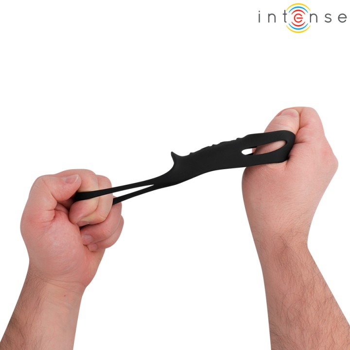 INTENSE Prehľadateľný vibrátor na penis model 12 JEROME