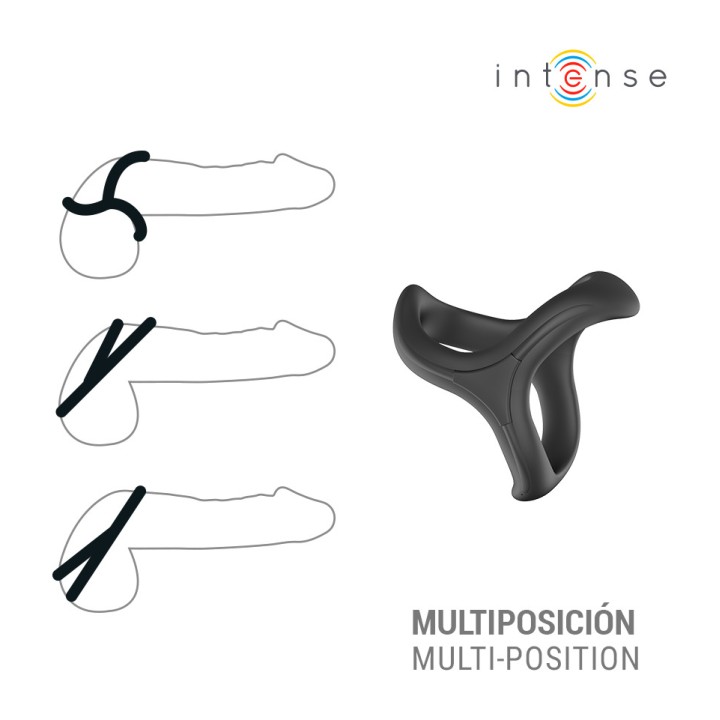 INTENSE Adjustbaar drievoudig ring model 6 ALFIE D-245145