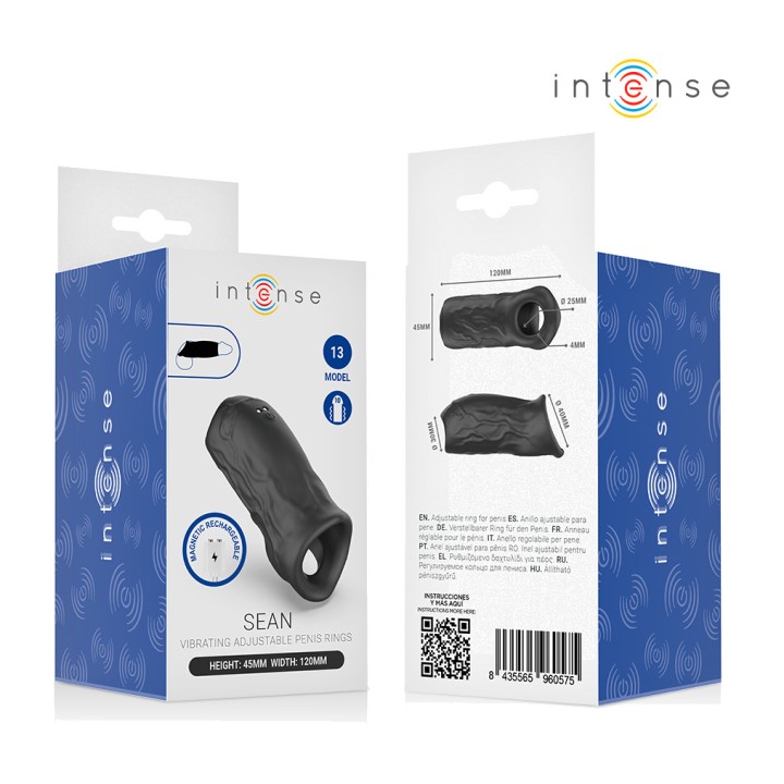 INTENSE Adjustable vibrating ring for the penis model 13