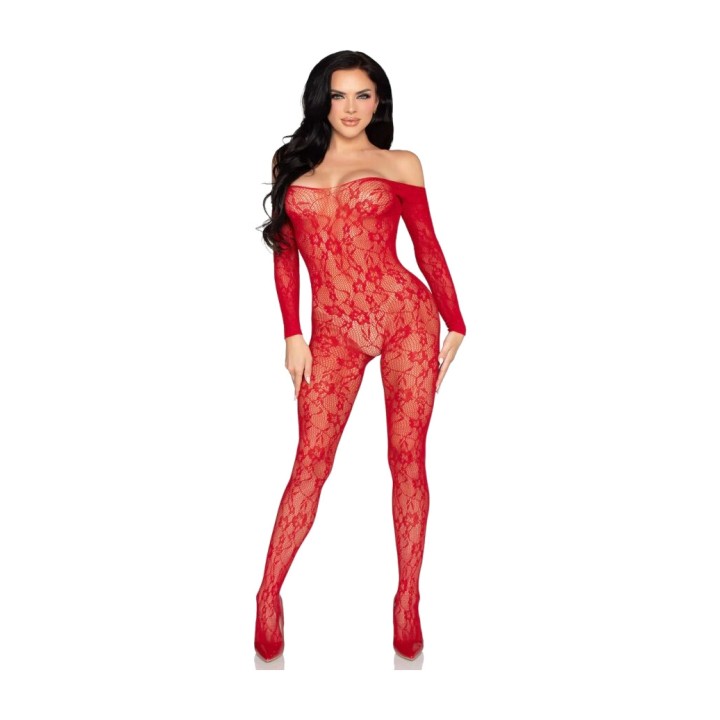 LEG AVENUE Bodystocking de lenceria encaix 89366 D-245346VAR