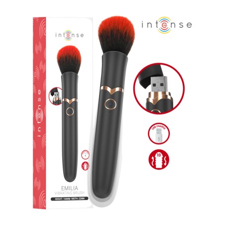 vibrador en forma de espuigadora amb 10 vibracions emilia 16 cm